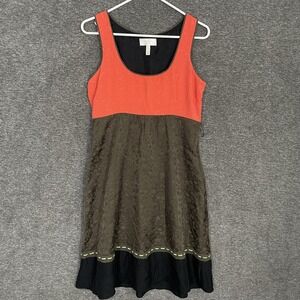 Moulinette Soeurs Slik Dress Womens Sz 6 Babydoll Slip Knee Length Anthropologie